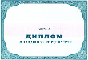 Украинский диплом младшего специалиста (техникума,училища) 1999-2024 годов